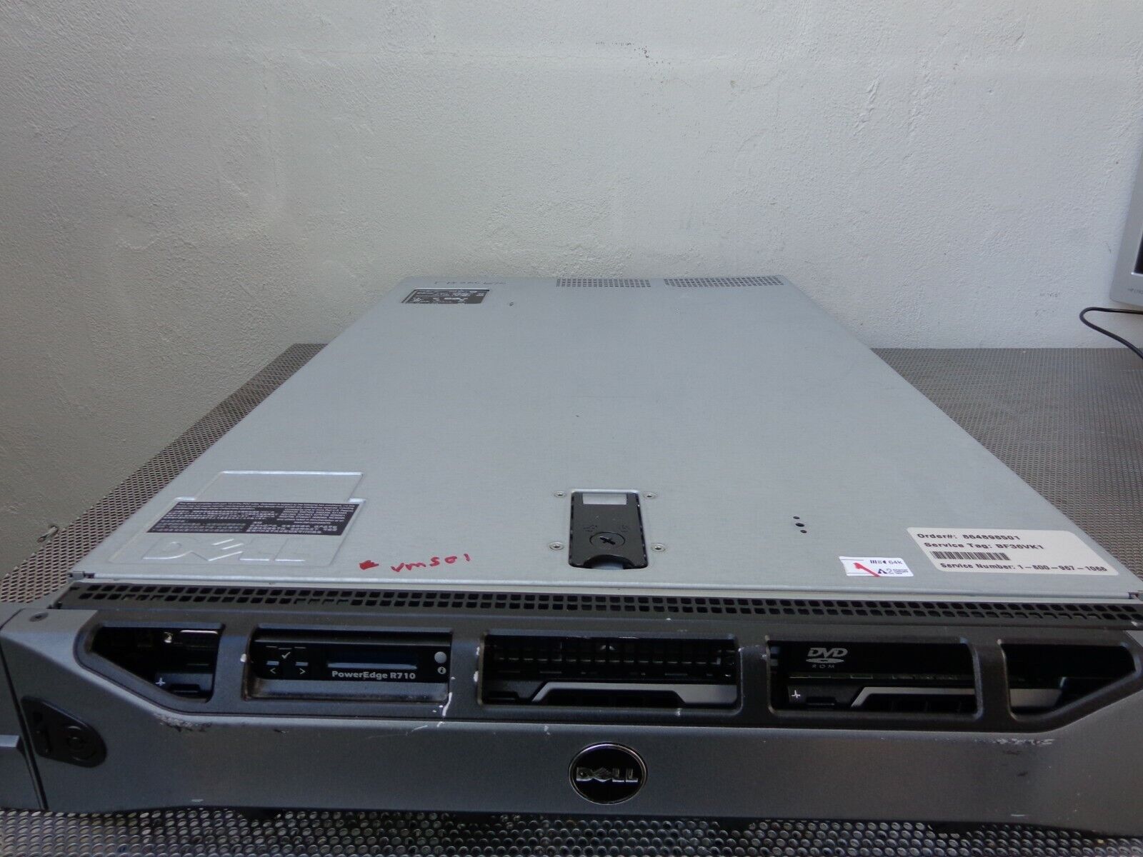 Dell PowerEdge R710 Blade Server 2.26GHz Xeon 24GB RAM DVD No HDD 0H241F GEN-I