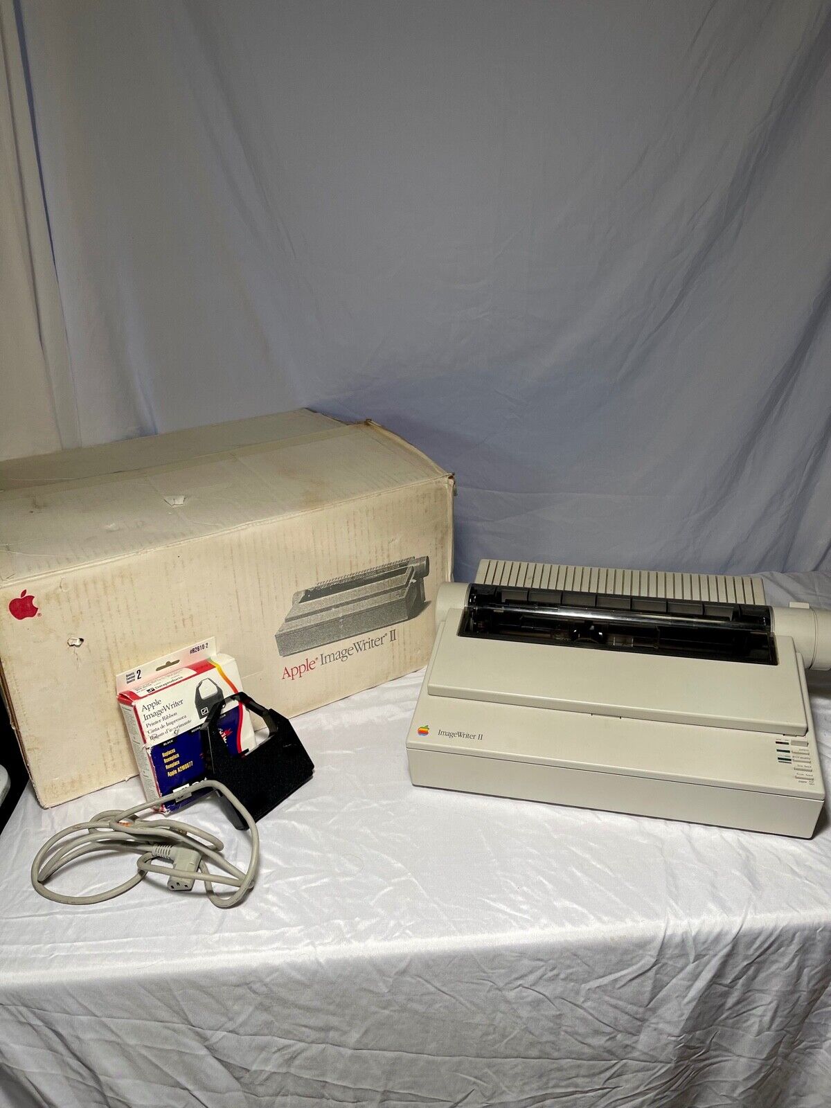 Vintage Apple Macintosh  ImageWriter II w/ box