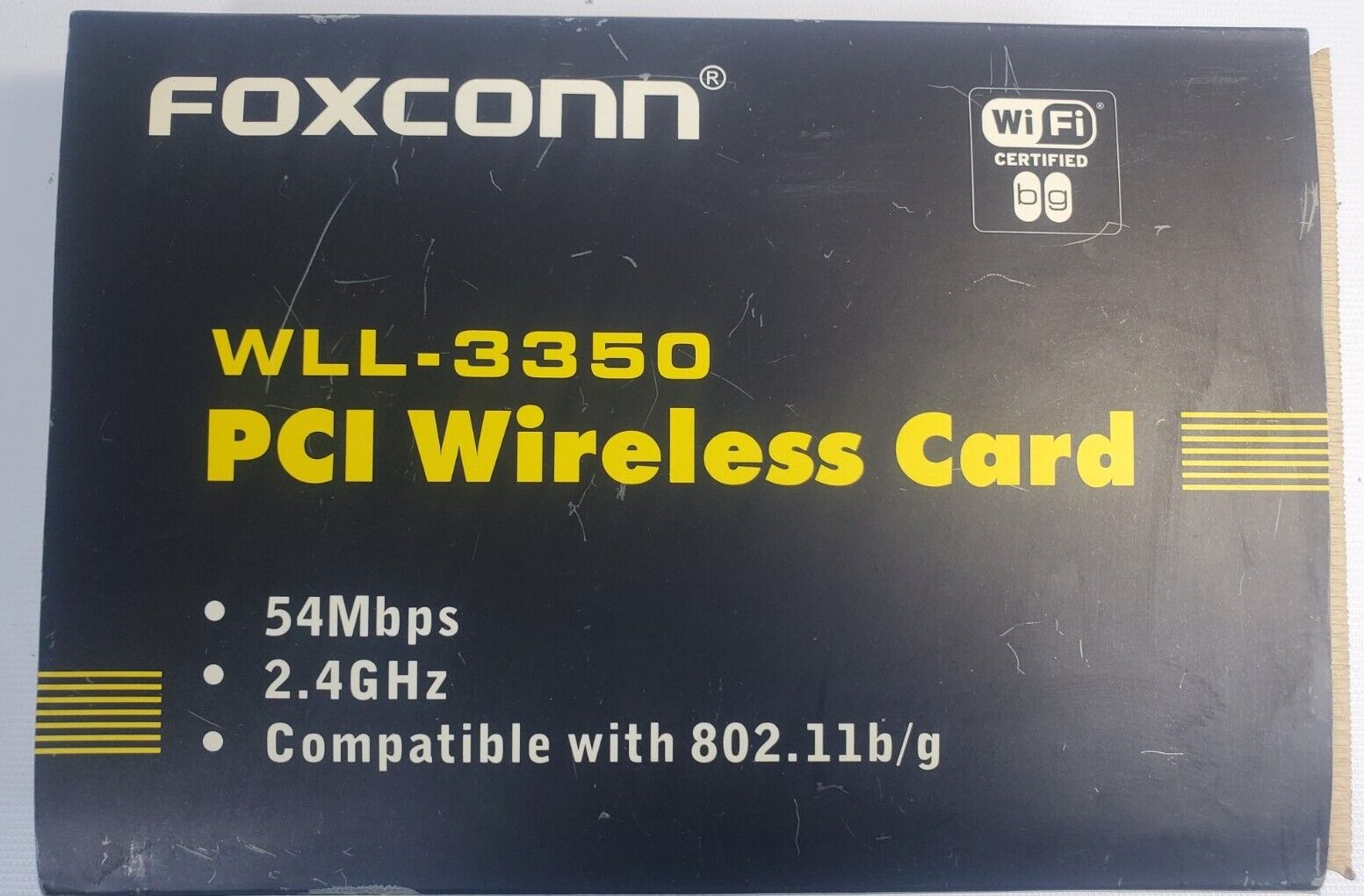 Foxconn WLL-3350 PCI Wireless Card New Old Stock
