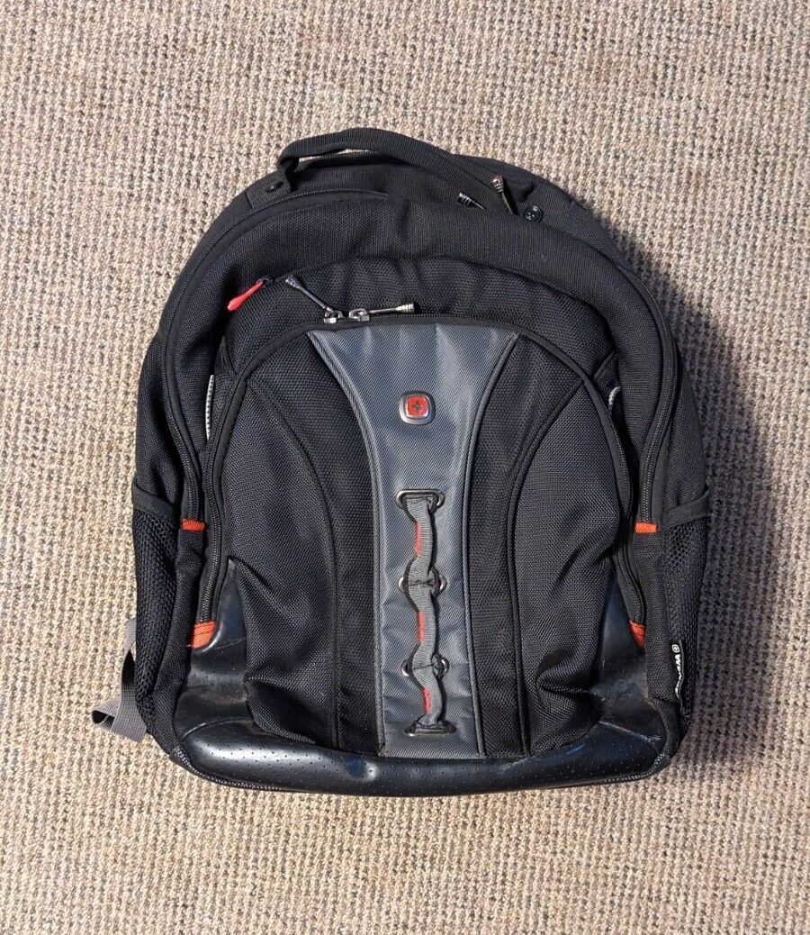 Swiss Gear Wenger Backpack with Laptop Section Black Used