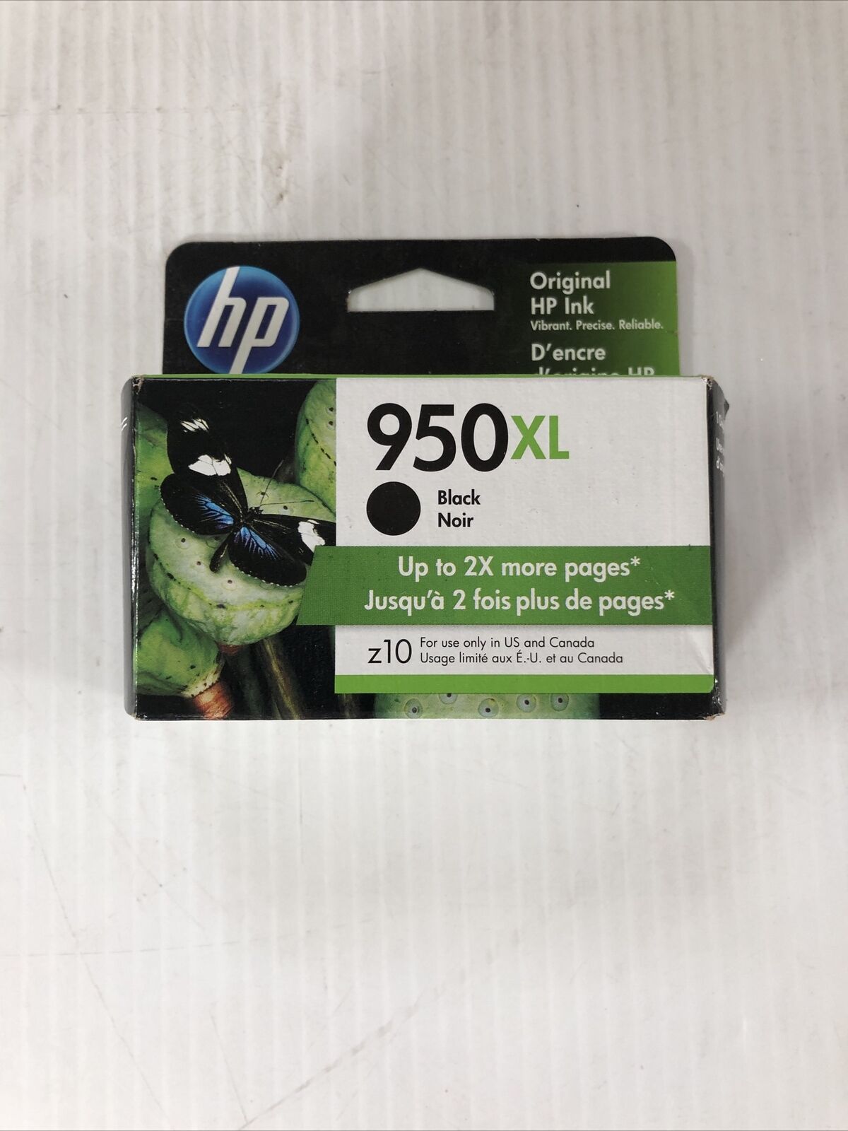 GENUINE HP 950XL Black Ink in Retail Box Expires (Exp: Aug 2022)