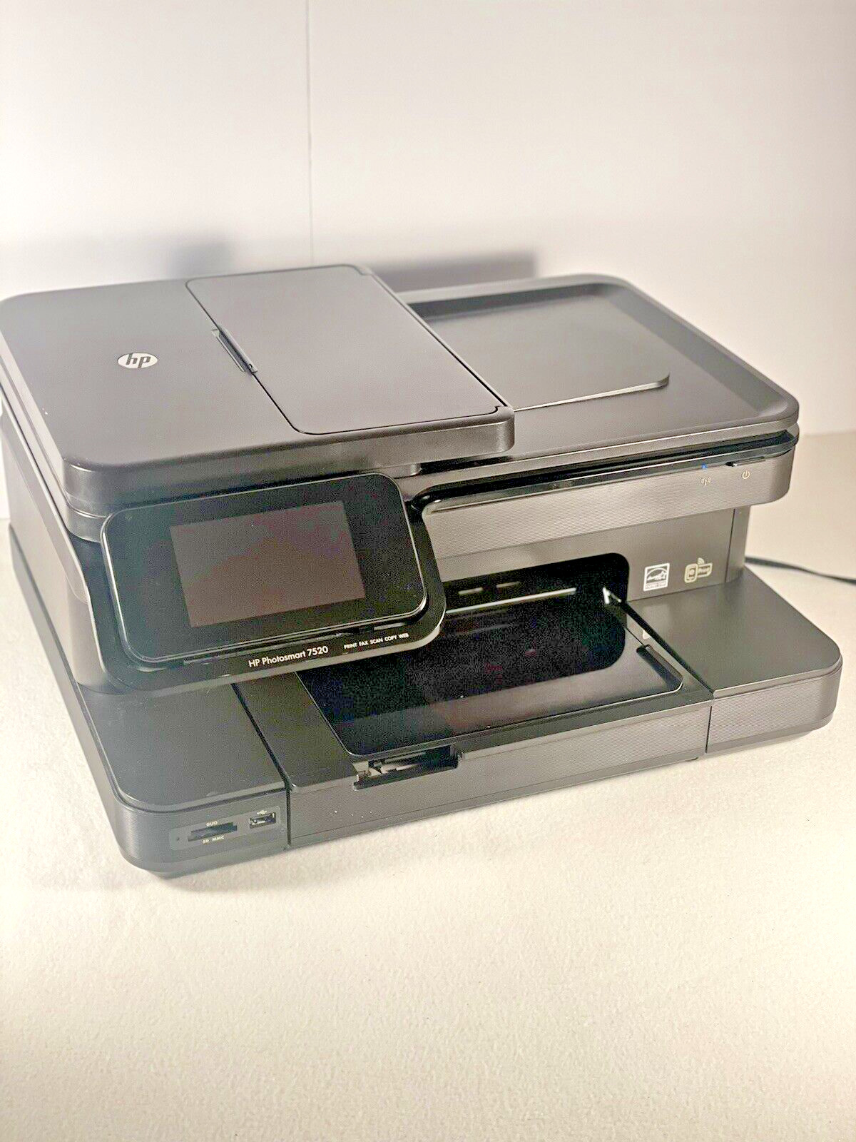 HP Photosmart 7520 All-In-One Inkjet ~ Pre Owned ~ TESTED ~ With Ink