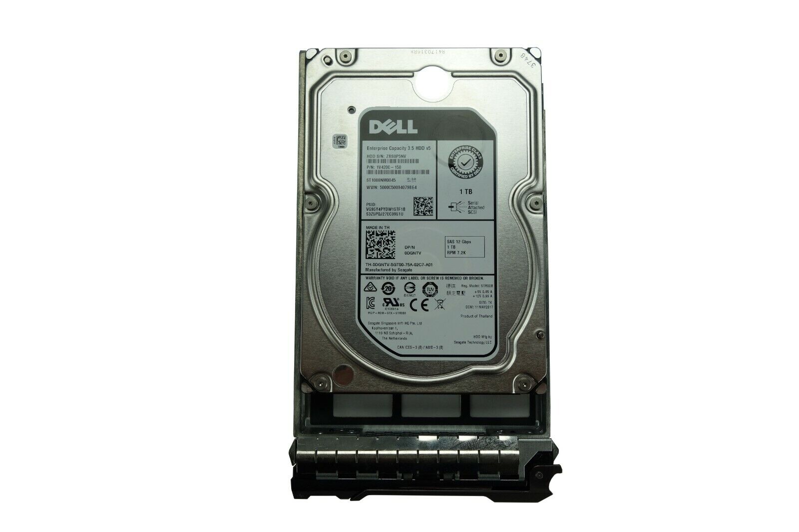 Dell Enterprise 1TB 7.2K SAS 12Gb/s 3.5\