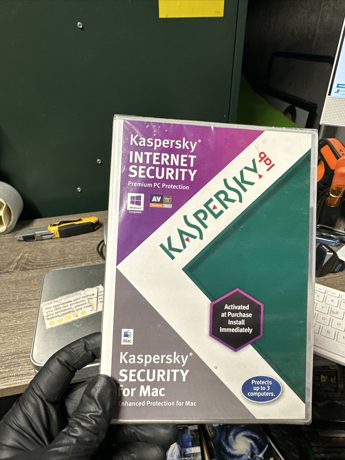 2012 KASPERSKY LAB INTERNET SECURITY Premium Security for PC & MAC, 3 Comp G4