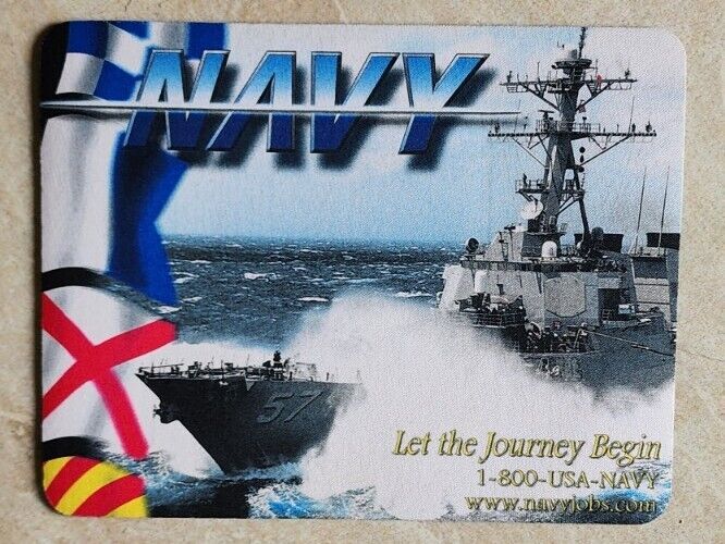 Vintage 1990s US Navy Official Mouse Pad
