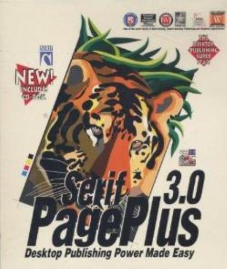 Serif PagePlus 3.0 PC CD create design publish page layouts, marketing materials