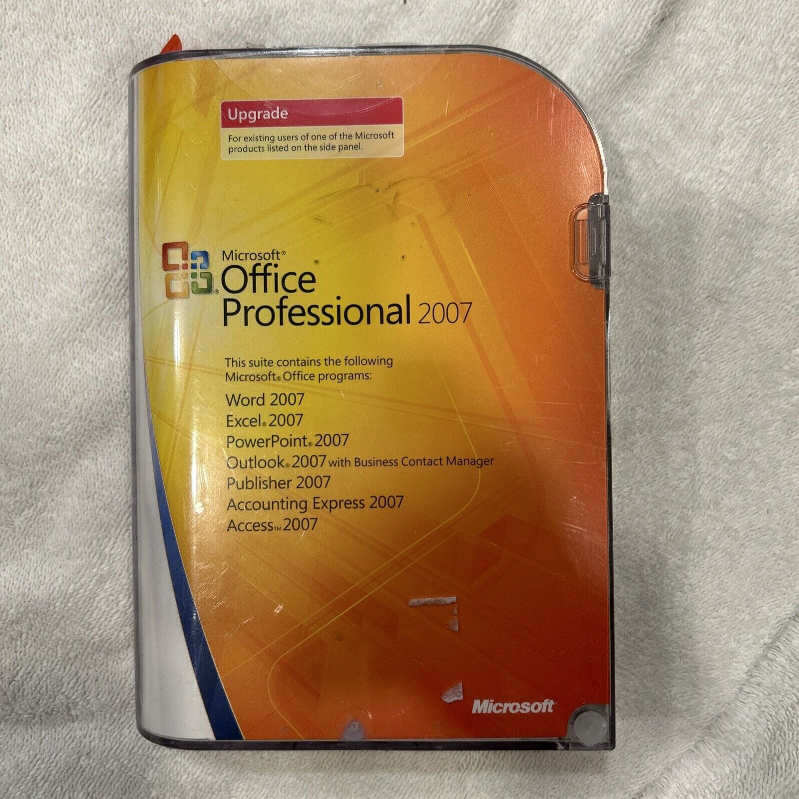 Microsoft Office Professional 2007 - Upgrade  SEALED New  CONDITION