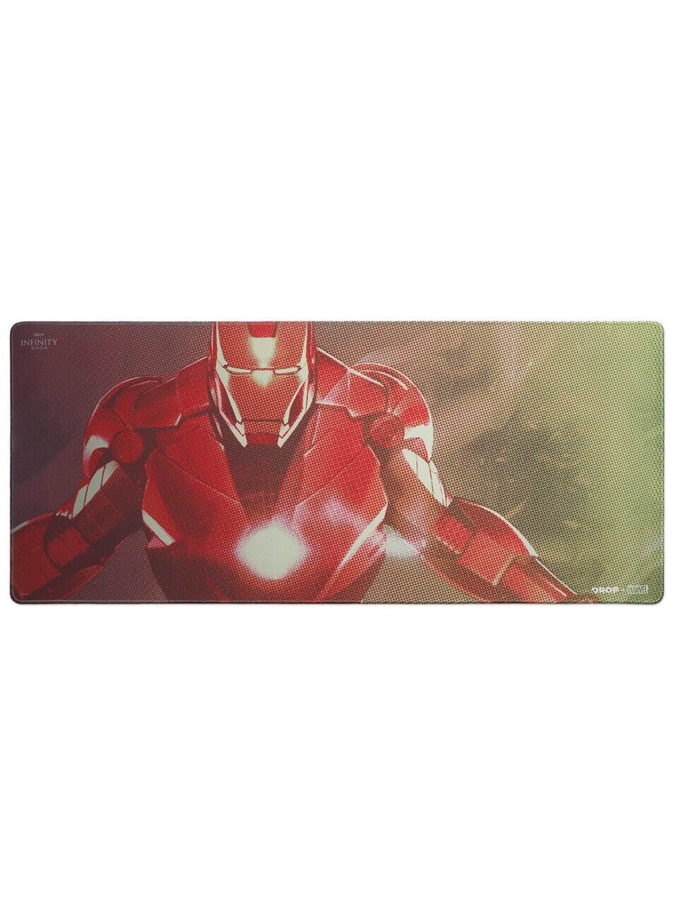 DROP + Marvel Comics Iron Man Deskmat XXL Desk Mat Anti-Slip Large Avengers New