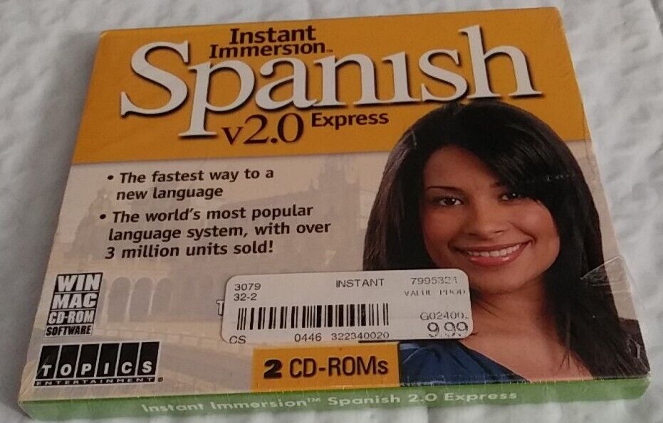 Instant Immersion Spanish 2.0 Express CD-ROM(2) - 2005 new