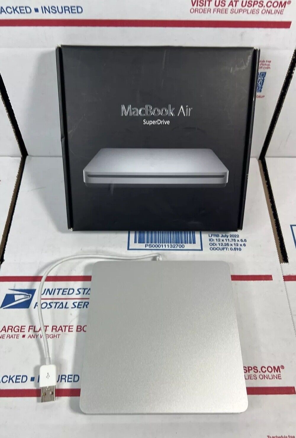 Apple MacBook Air SuperDrive External Optical Drive A1270 - SAME DAY - WARRANTY