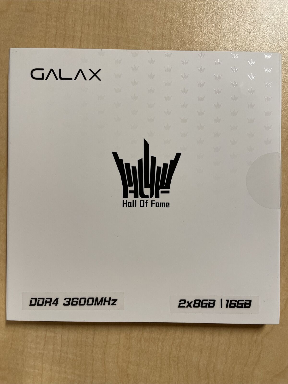 GALAX Hall Of Fame HOF DDR4 3600MHz 16GB (2x8GB) Memory Kit
