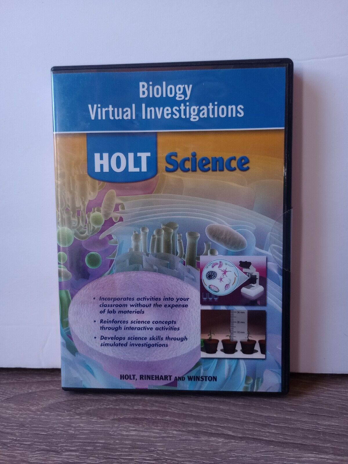 HOLT MCDOUGAL BIOLOGY: VIRTUAL INVESTIGATIONS CD-ROM Homeschool/Classroom