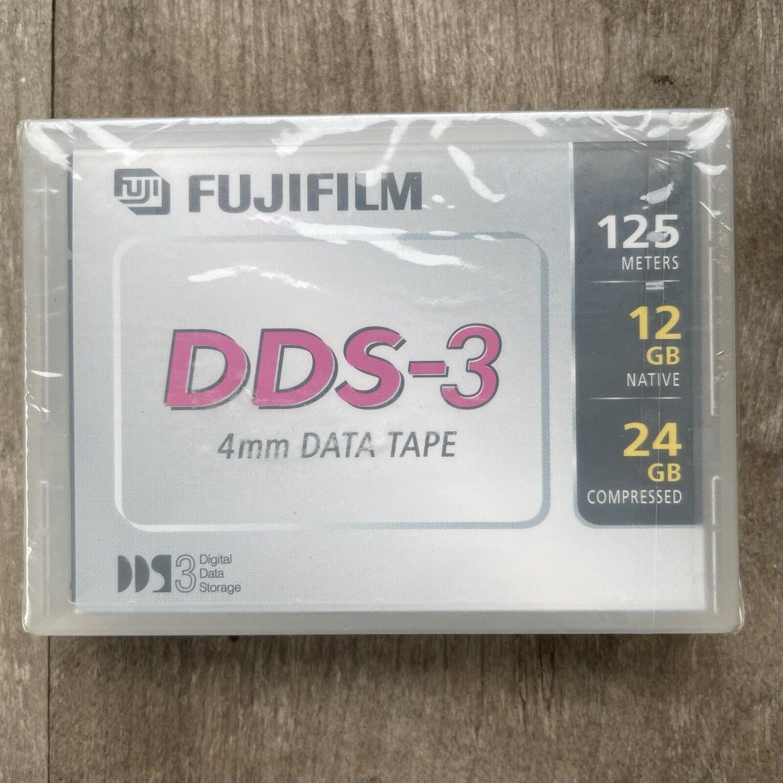 FujiFilm DDS3 12/24 GB 4mm Data Tape Cartridge Sealed
