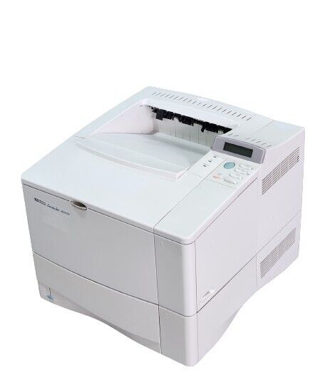 HP LaserJet 4100N Workgroup Laser Printer FULLY FUNCTIONAL CLEAN SEE PICTURES