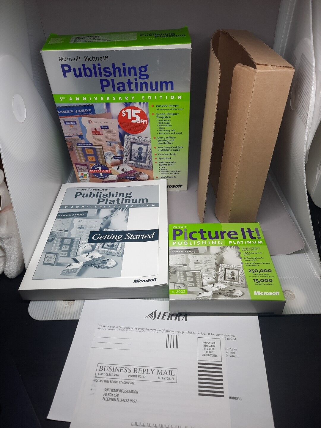 Microsoft Picture It Publishing Platinum 5TH Anniversary Edition Software