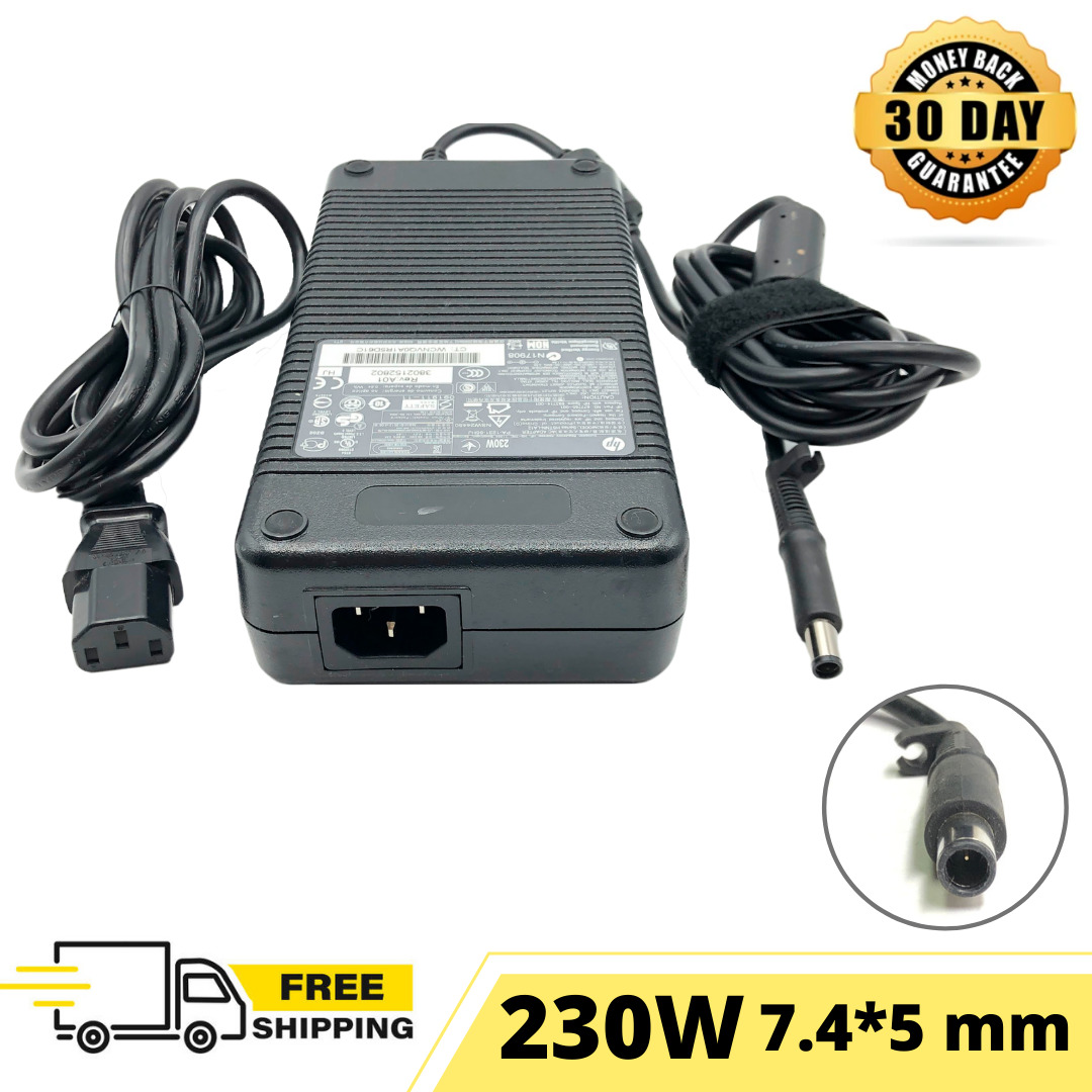 230W Genuine HP AC/DC Adapter for ADP-230EB T ADP-230W-PWD-USA 957-17811P-104