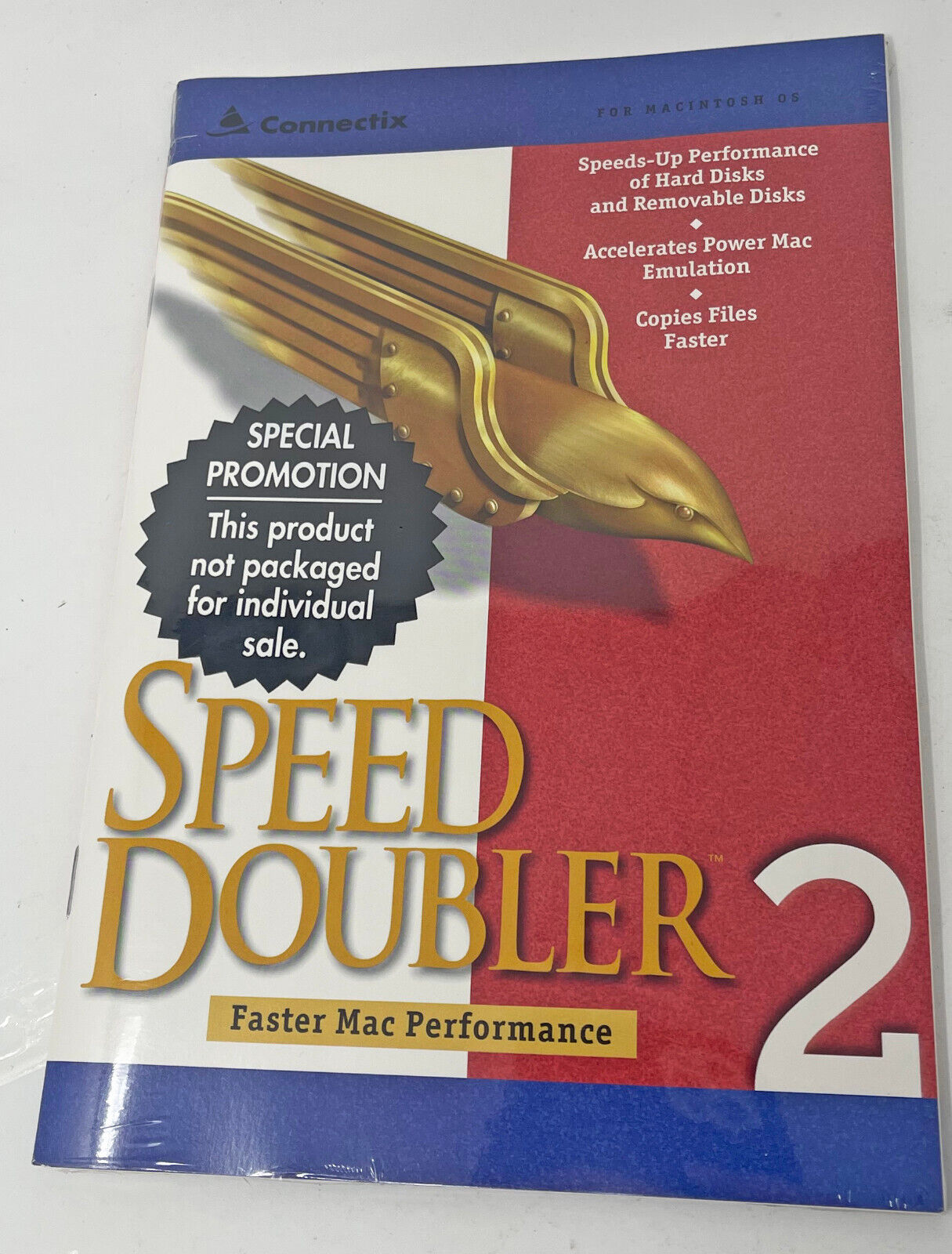 Speed Doubler 2 Connectix for Macintosh OS Vintage Software New Sealed