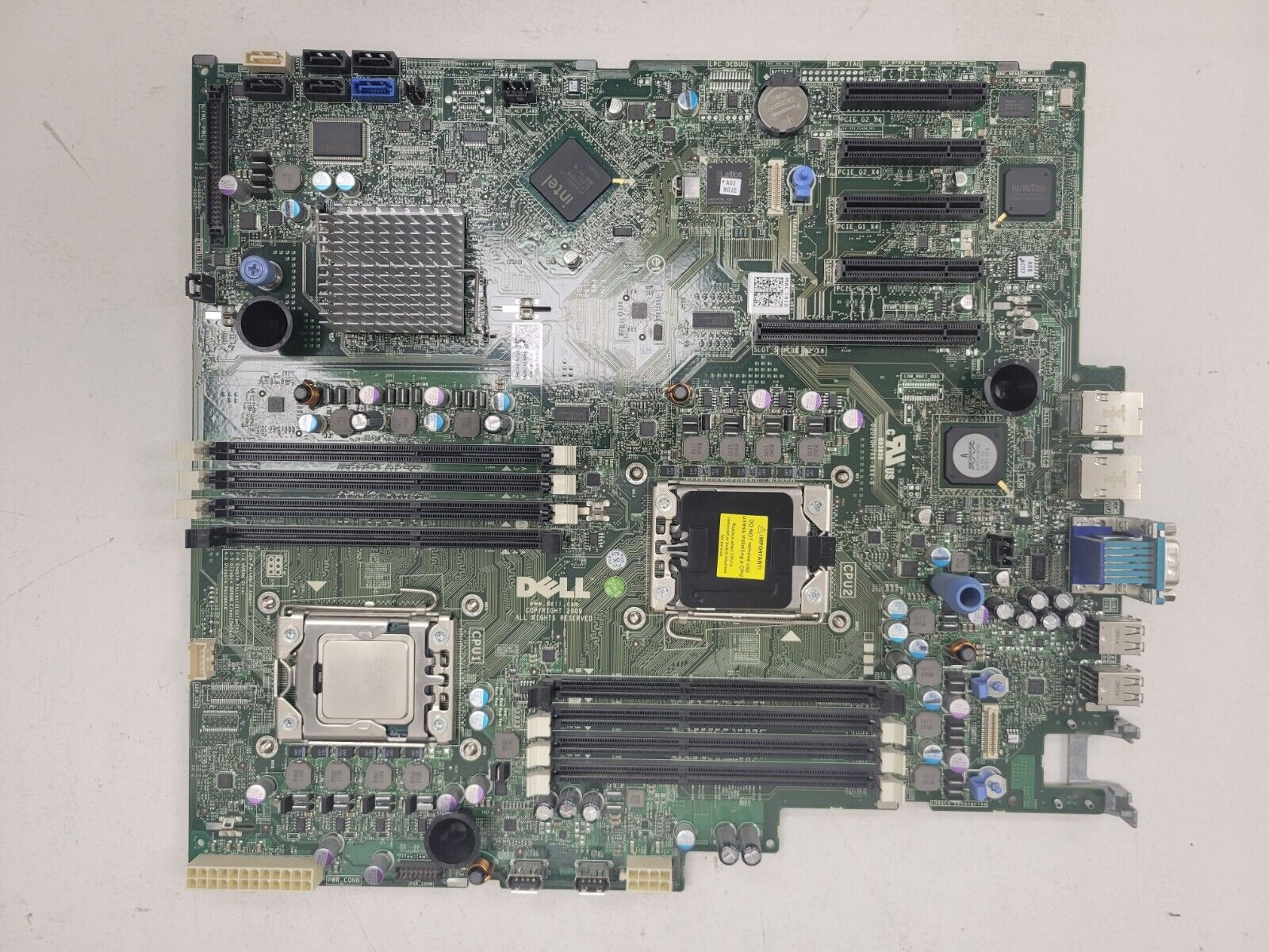 Dell H19HD System Board PowerEdge T410 Server Intel Xeon 2.26ghz CPU 0H19HD-1374
