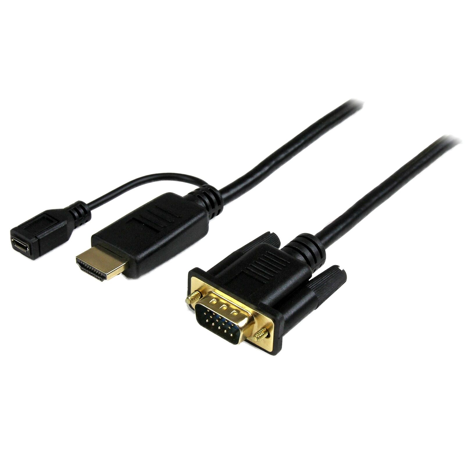 StarTech.com HDMI to VGA Cable - 3 ft / 1m - 1080p - 1920 x 1200 - Active HDMI C