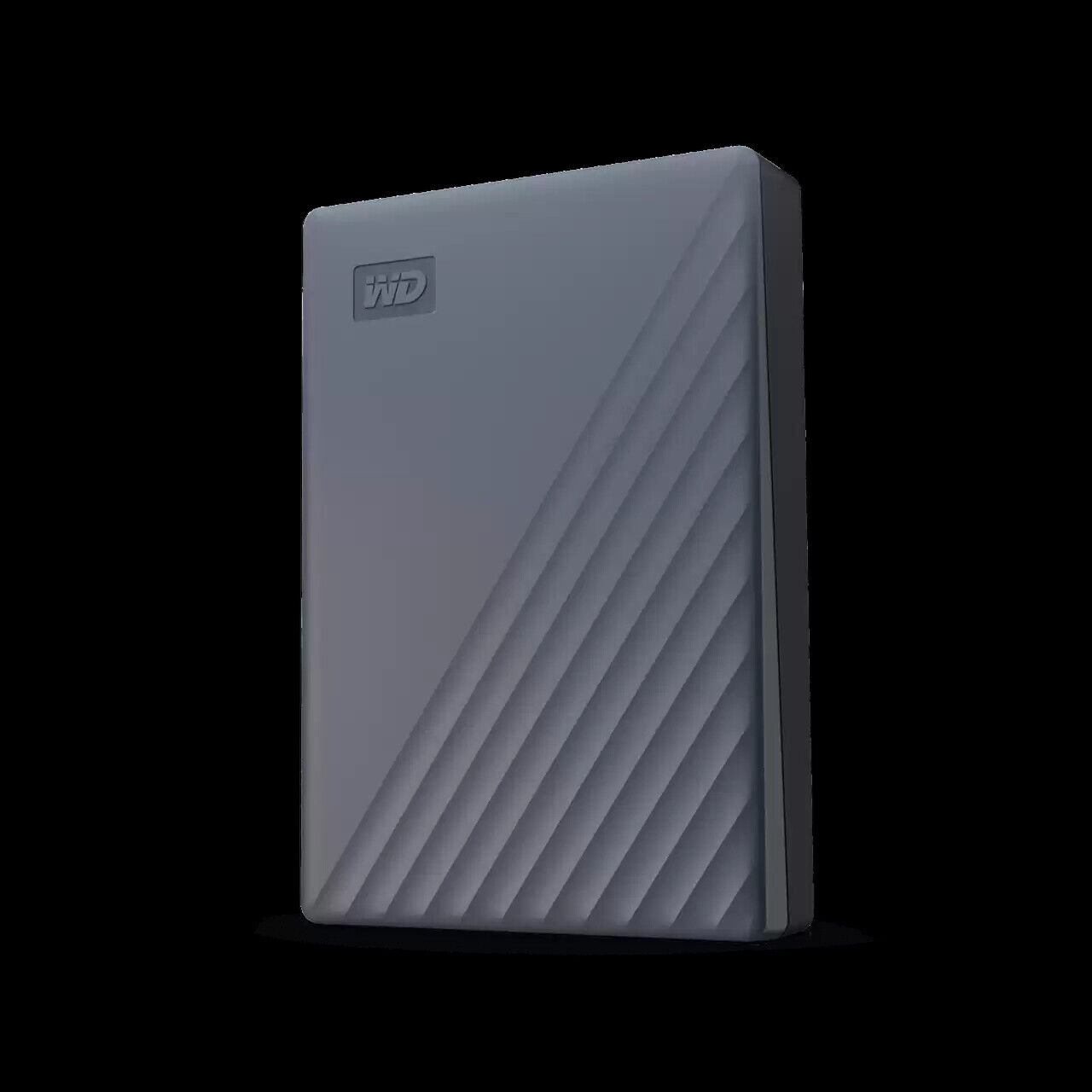 WD 4TB My Passport Portable External Hard Drive, Silicon Grey WDBRMD0040BGY-WESN