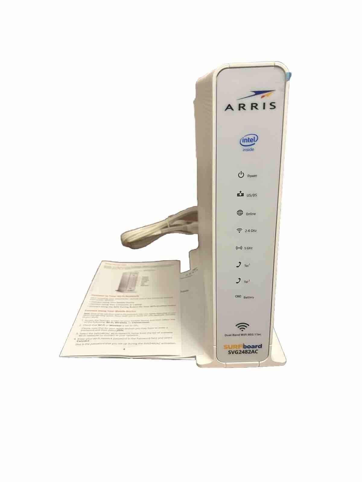 ARRIS SURFboard WiFi & Voice Router SVG2482AC 4 Prt Ethernet & Optional Battery