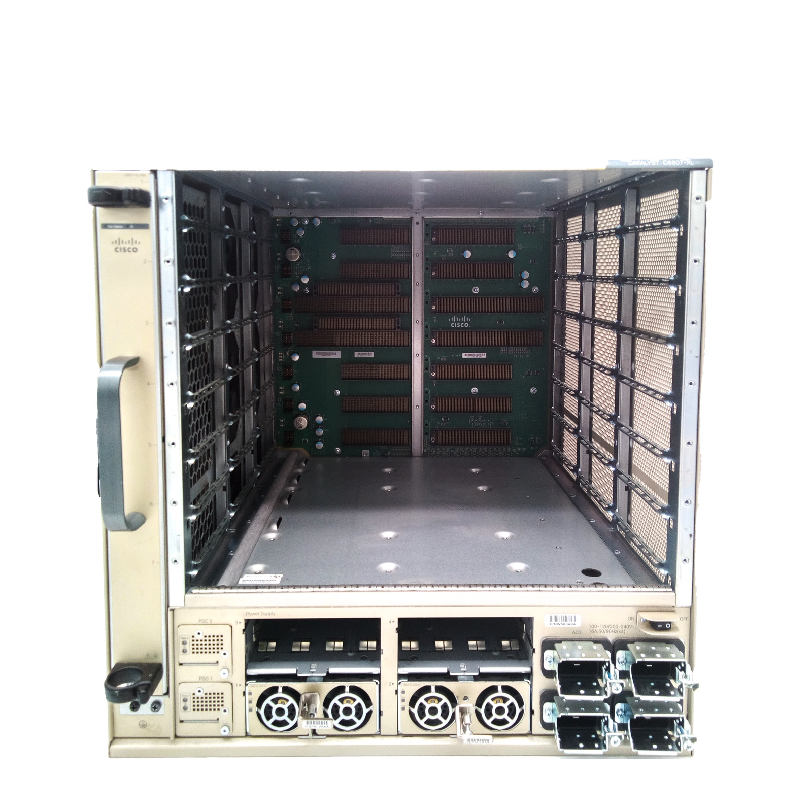 Cisco C6807-XL Catalyst Chassis Switch C6800-XL-3KW-AC C6807-XL-FAN 6800