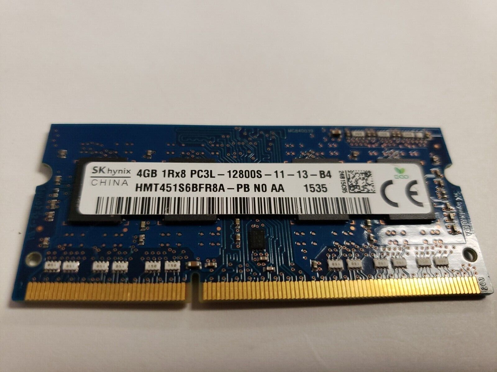 SK HYNIX HMT451S6BFR8A-PB GENUINE MEMORY 4GB 1Rx8 PC3L-12800S