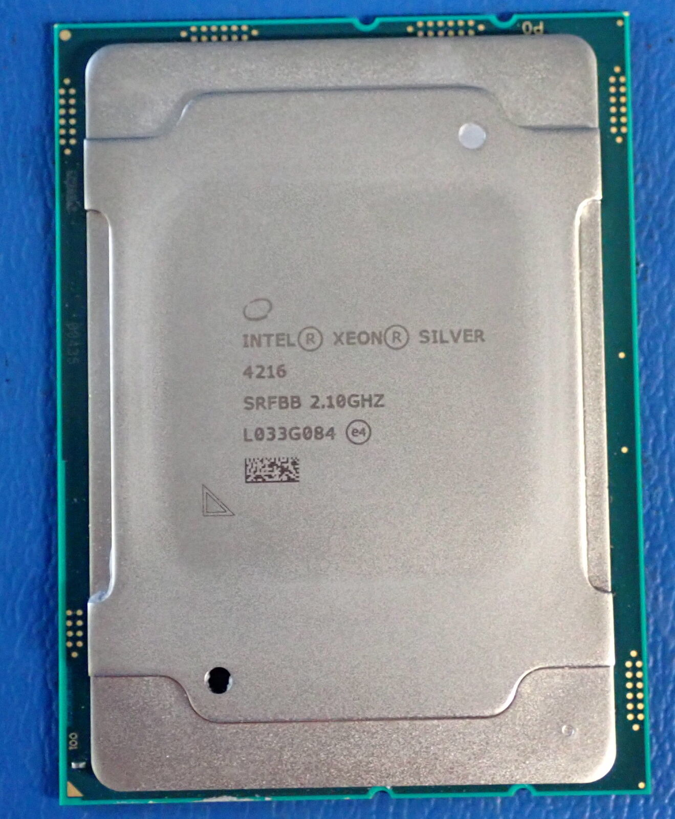 Intel Xeon Gold 4216 Scalable Processor SRFBB 16-Cores 2.1/3.2GHZ Turbo