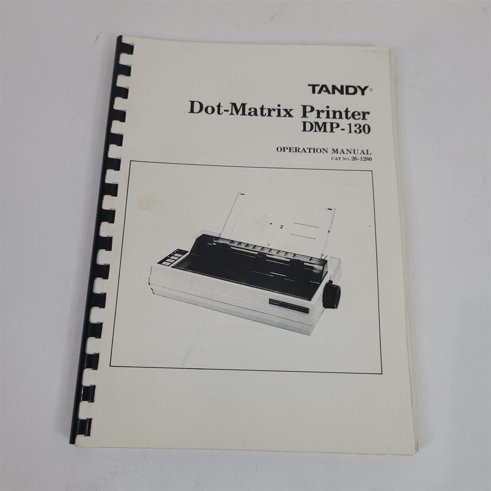 VTG 1985 Original Tandy TRS-80 Dot-Matrix Printer DMP-130 Operation Manual