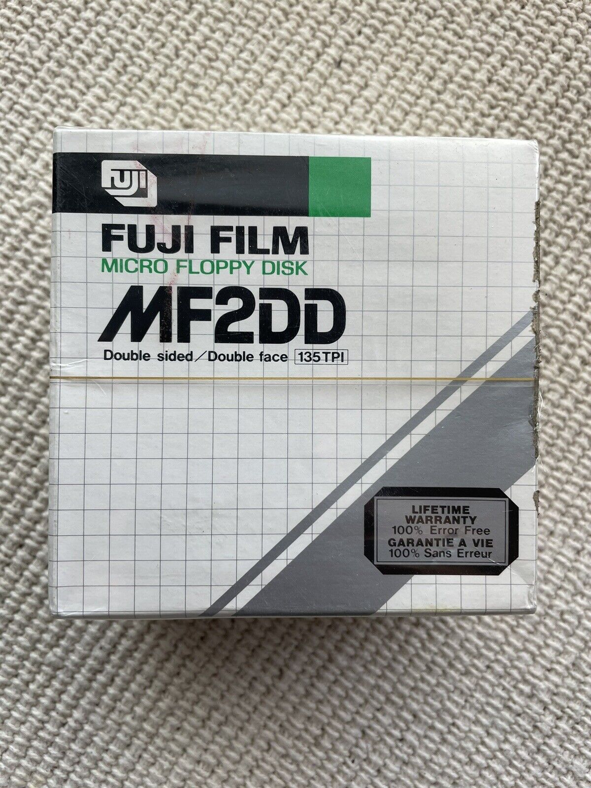 Fujifilm MF2DD Double Sided Double Density Floppy Disks 3.5\