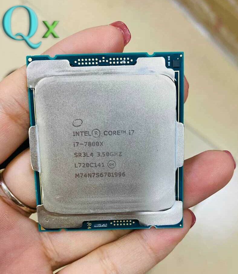 Intel Core i7-7800X LGA 2066 CPU Processor Skylake-X Six Cores 3.5GHz 140W