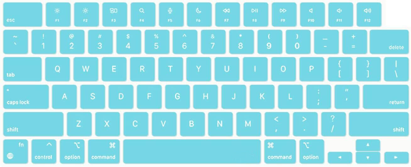 Soft Silicone Keyboard Cover Skin for MacBook Pro 14 16 2023-2021 M3 M2 M1