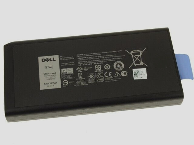 Original Dell X8VWF Latitude 14 Rugged 5404 7404 9-cell 97 WH 0X8VWF Battery