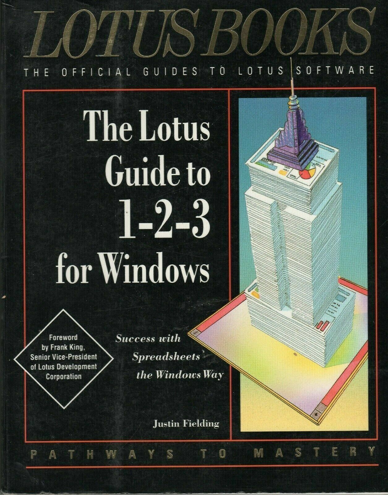 ITHistory (1991) BOOK: The Lotus Guide To 1-2-3 For Windows  (Fielding) IB5
