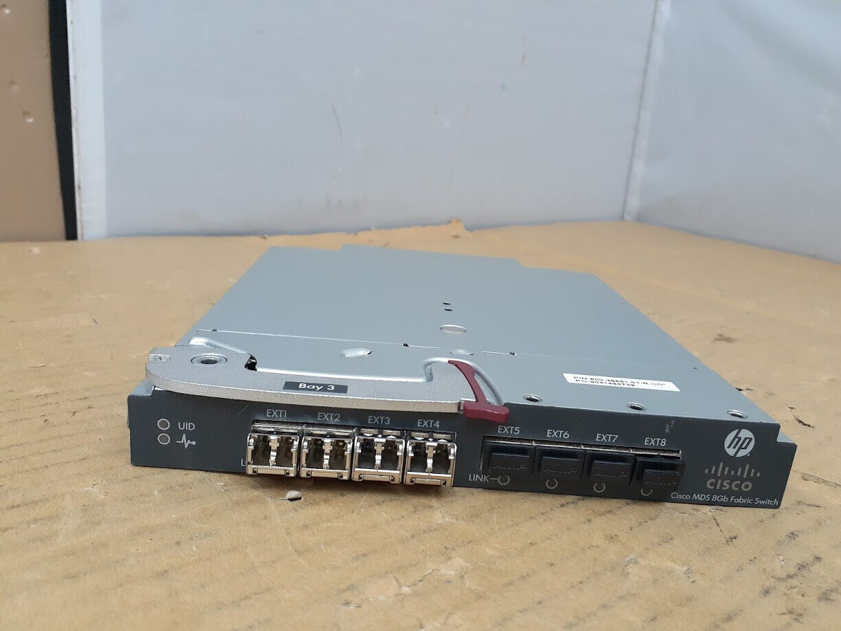 Cisco AW564A MDS 8Gb DS-HP-8GFC-K9 8Gbps FC Switch for HP Blade System