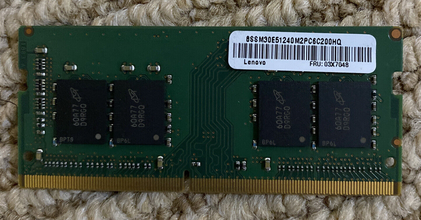 Micron 4GB PC4-1700 DDR4 2133 MHz SODIMM Laptop Memory RAM Lenovo