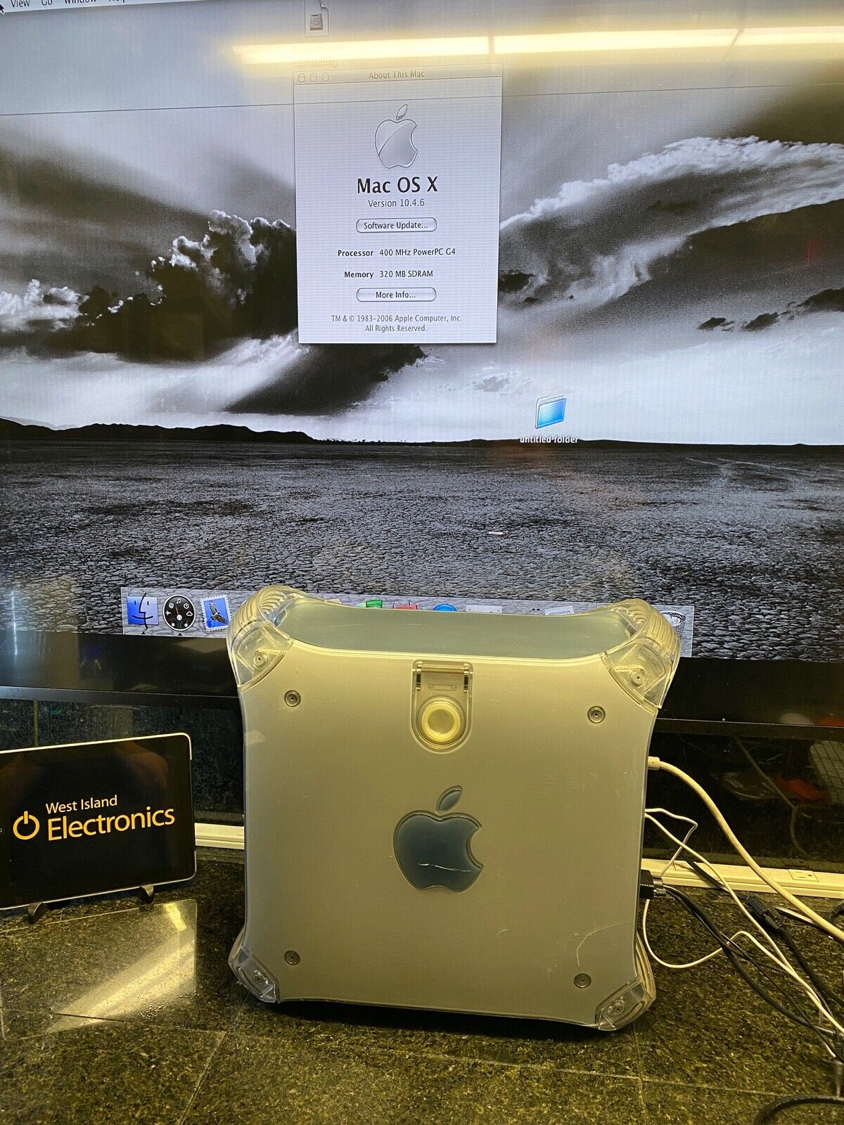 Apple PowerMac 1864 Desktop -  (2000)~400MHZ~10.4 TIGER & OS 9 CLASSIC 