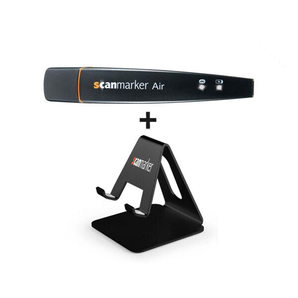 Scanmarker Air Pen Scanner + Aluminium Phone/Tablet Stand