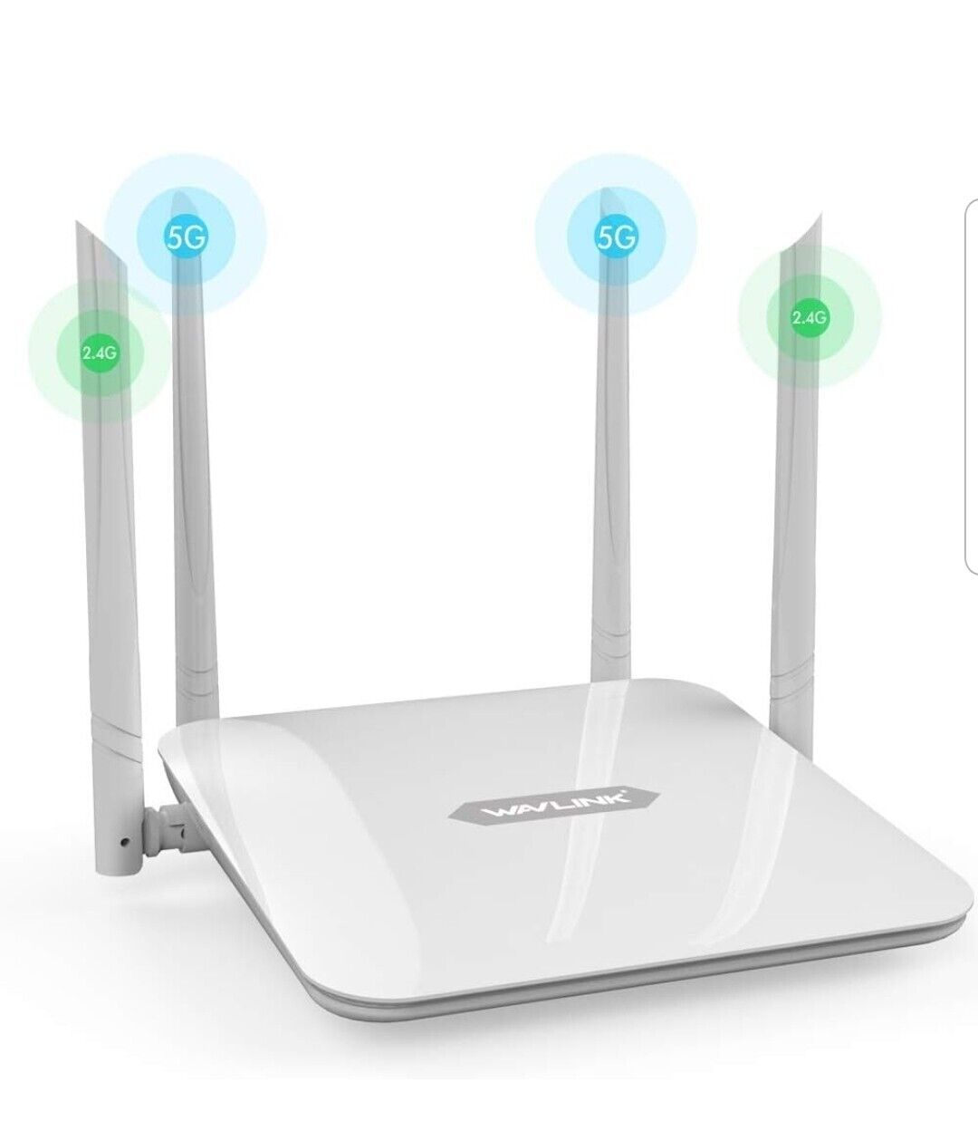 WAVLINK AC1200 DUAL-BAND GIGABIT WI-FI ROUTER AERIAL G2 [NEW OPEN BOX] 