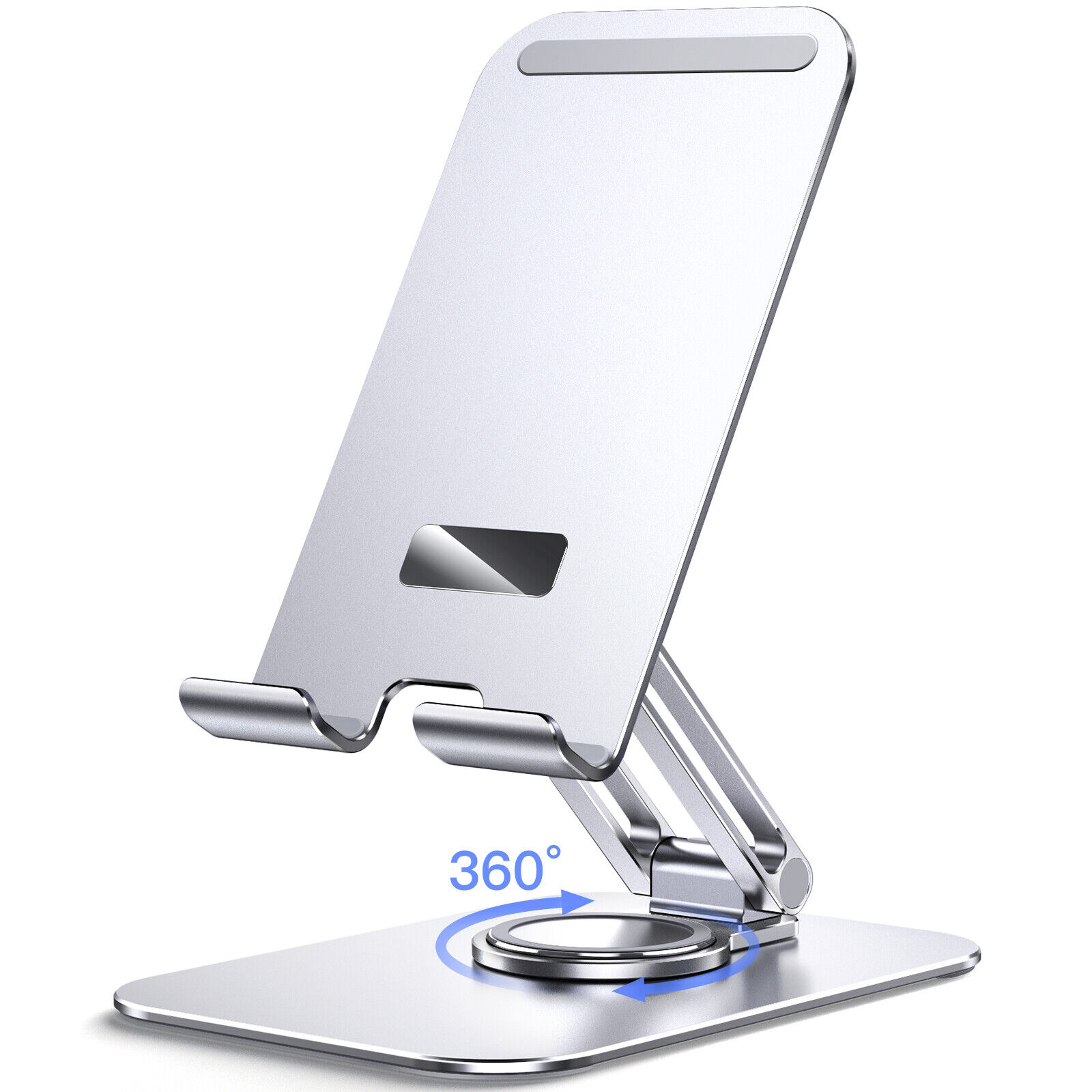 JETech Tablet Stand for Desk, Adjustable Swivel Desktop Holder