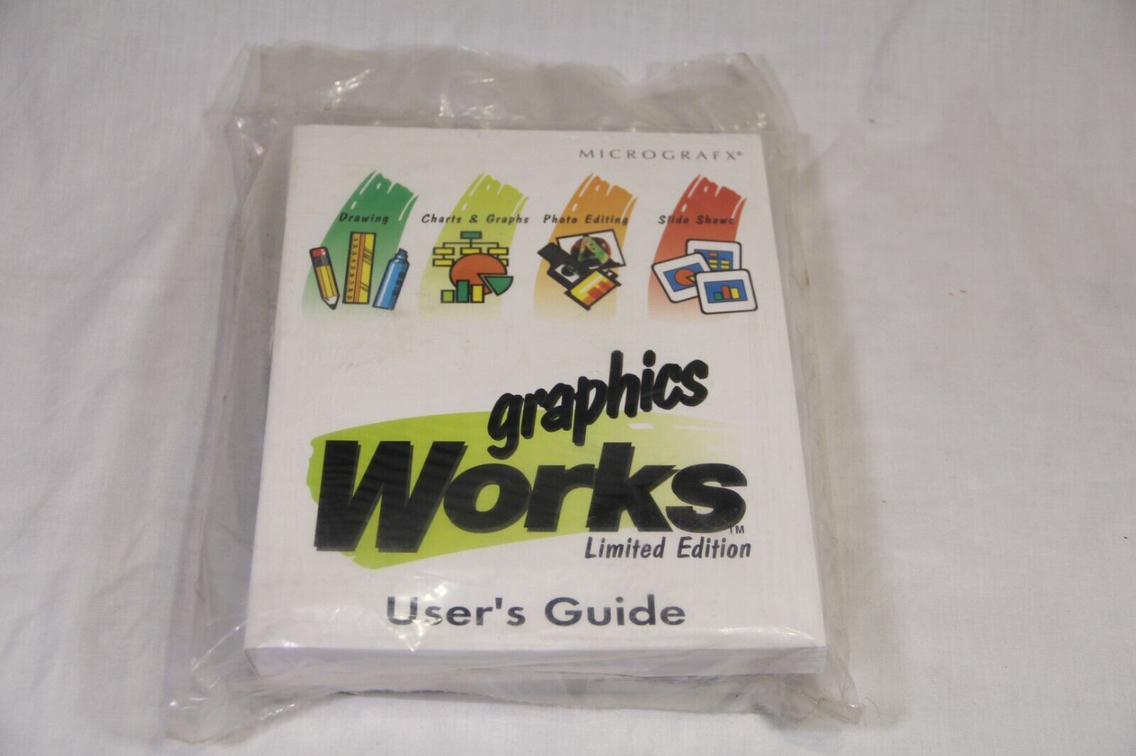 Micrografx Graphics Works All-In-One Software For Windows Complete & Sealed