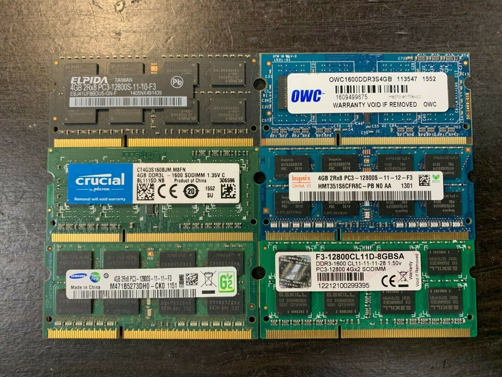 4GB PC3-10600 DDR3 Single Stick MEMORY RAM SAMSUNG HYNIX CRUCIAL RANDOM cjccvjh