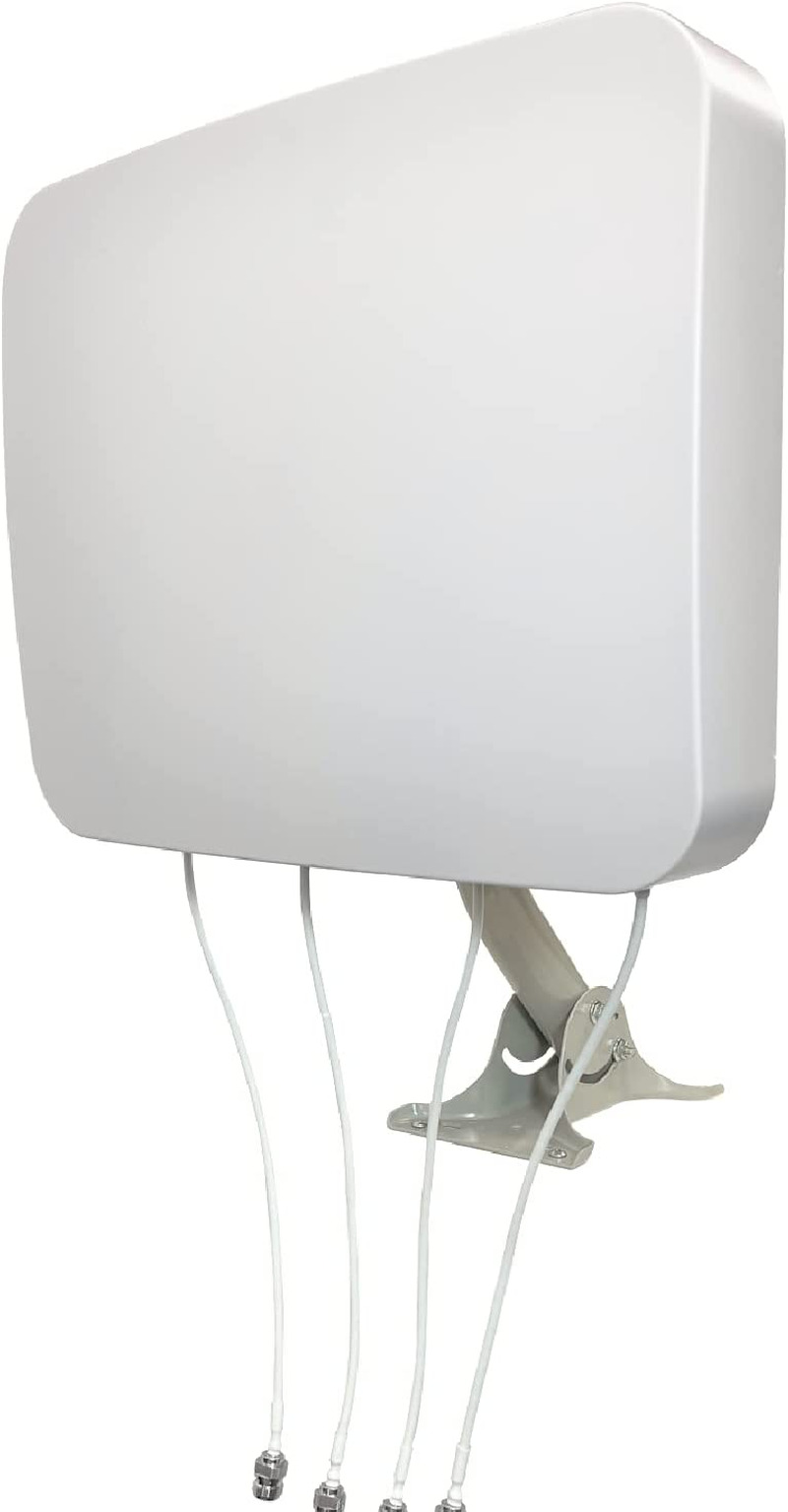 MIMO 4X4 Panel External Antenna for 4G LTE/5G Hotspots & Routers (Antenna Only)