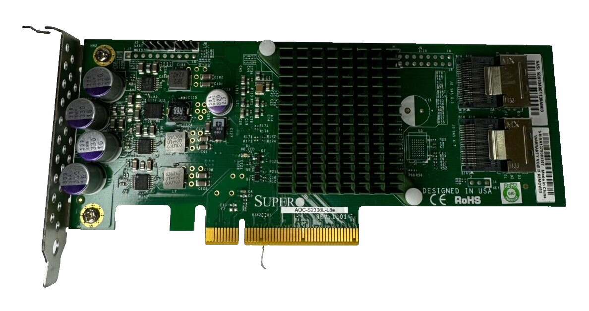 SUPERMICRO AOC-S2308L-L8E 8 PORTS 6GB/S SAS SATA CONTROLLER CARD