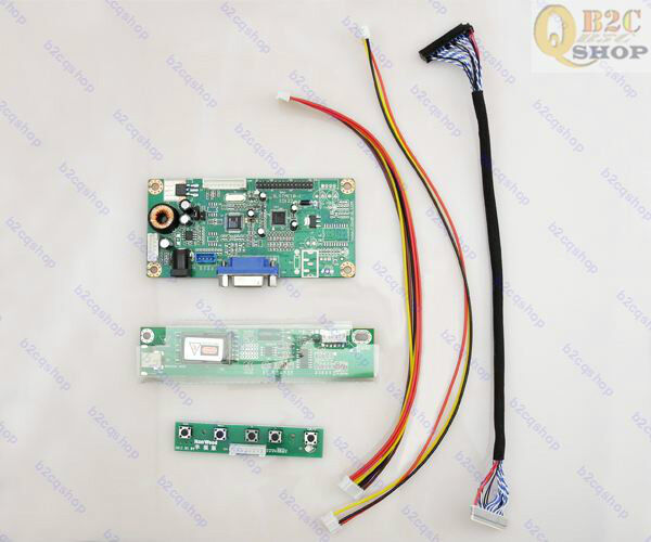 LCD Controller Board DIY Kit - Turn Bare LCD to Monitor - B.RTMC1B-1(VGA+DC)