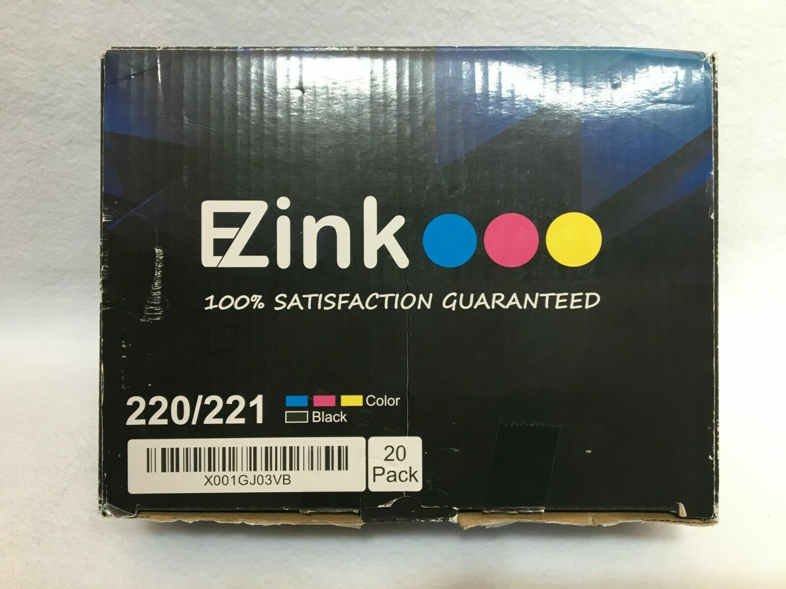EZ Ink 220/221 (13) Cartridges - Cyan, Yellow, Magenta, Black Ink Cartridges