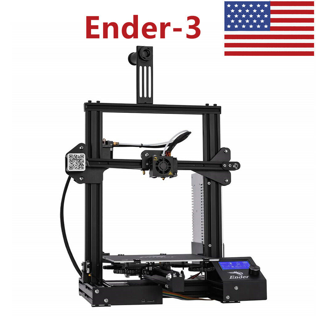 Creality Ender 3 FDM 3D Printer Kit  220X220X250mm Resume Printing US Seller