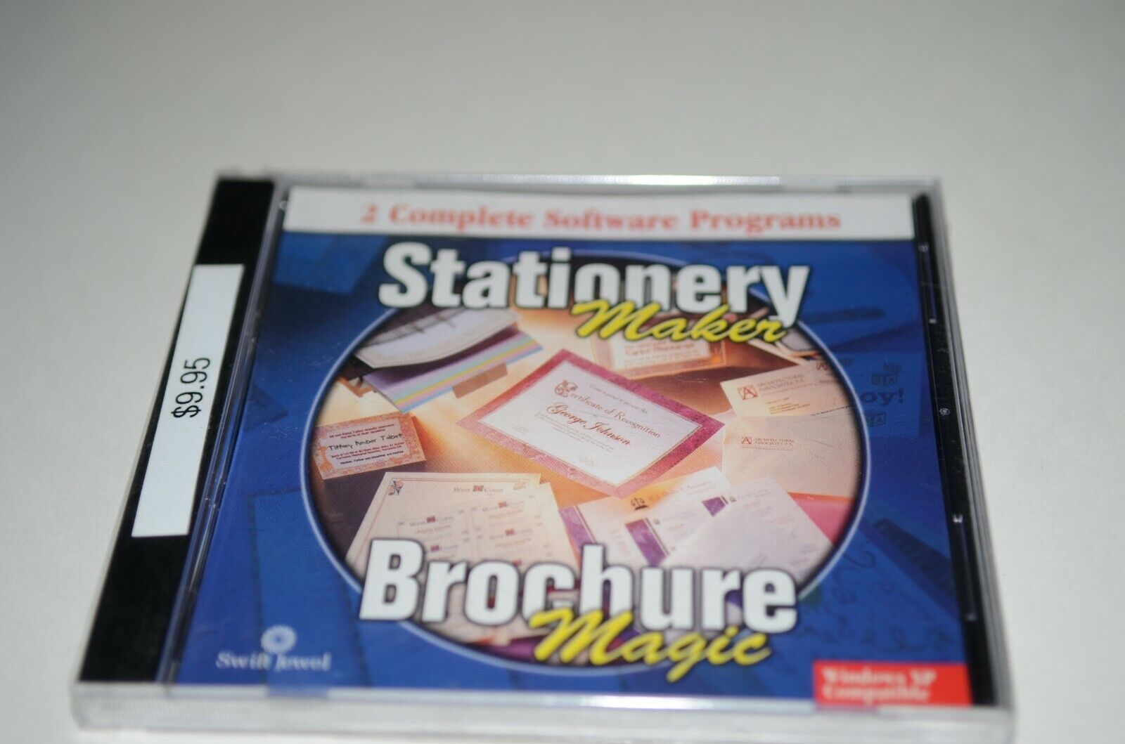 Swift Jewel Stationery Maker Brochure Magic PC CD-ROM Software