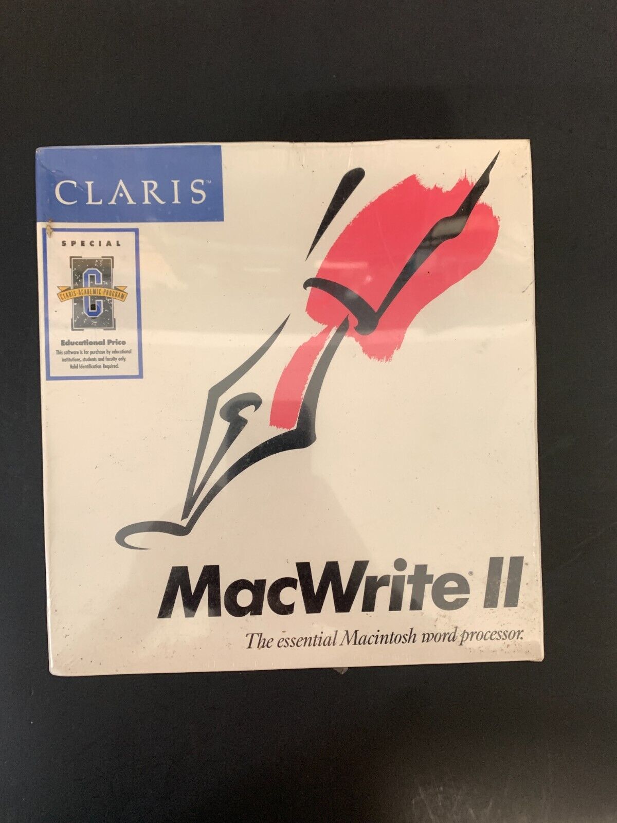 Vintage Apple Macintosh Claris MacWrite II  US English Version New Sealed
