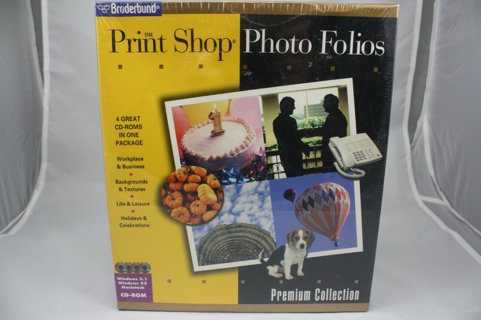 The Print Shop Photo Folios Premium Collection For PC By Broderbund. New